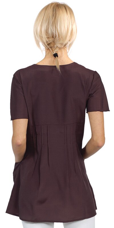 Casacca donna professionale per parrucchiere camice per saloni di parrucchiere resistente ai prodotti chimici