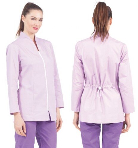 Casacca Donna Divine Manica Lungha Casacca per estetiste e parrucchiere Divine