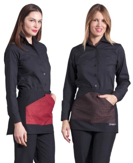 Grembiuli a vita corti, Unisex Lavorazione Jaquard Falde a Vita Lavorazione jacquard Taglia unica, Corti