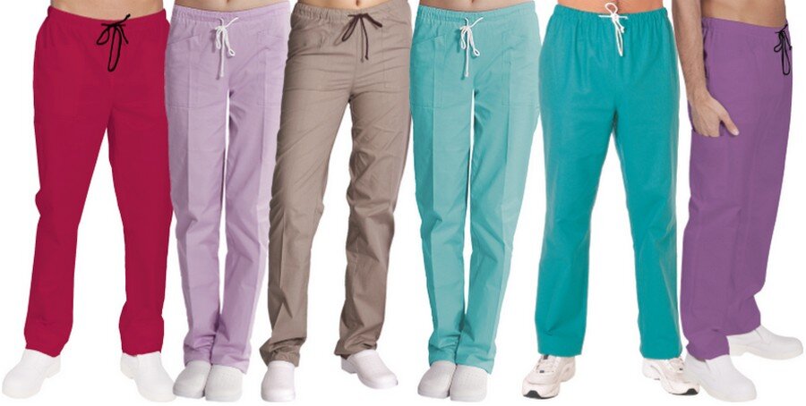 Pantaloni Unisex Univwersal per operatori sanitari