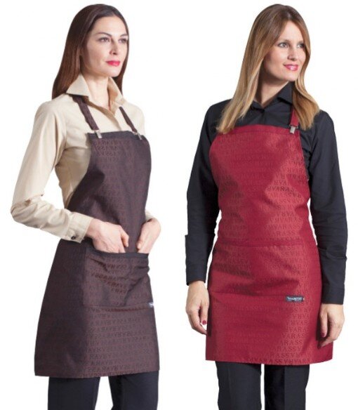 Grembiule unisex Andrea Lux Pettorina ideale per parrucchieri e estetiste